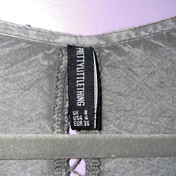 Pretty Little Thing Dress Women Size 4 Renaissance Forest Fairy Whimsigoth - Picture 3 of 9